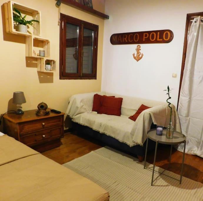 Apartamento Marco Polo'S Mooring Cozy Navy House Anavyssos Exterior foto